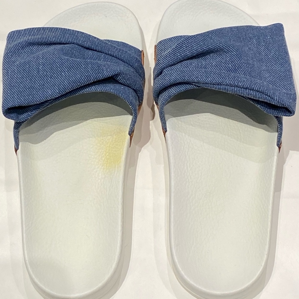 Clergerie Wendy Denim Pool Sandal - Picture 3 of 6